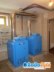 Система газового отопления дома